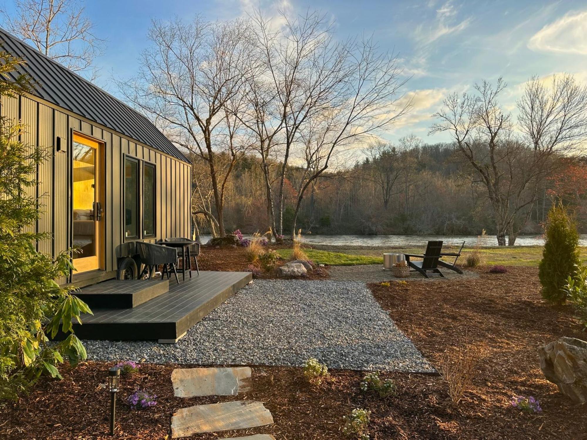 Asheville River Cabins Arden Kültér fotó